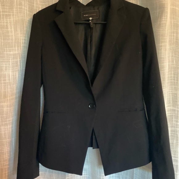BCBGMaxAzria Classic Black Blazer - Picture 1 of 2
